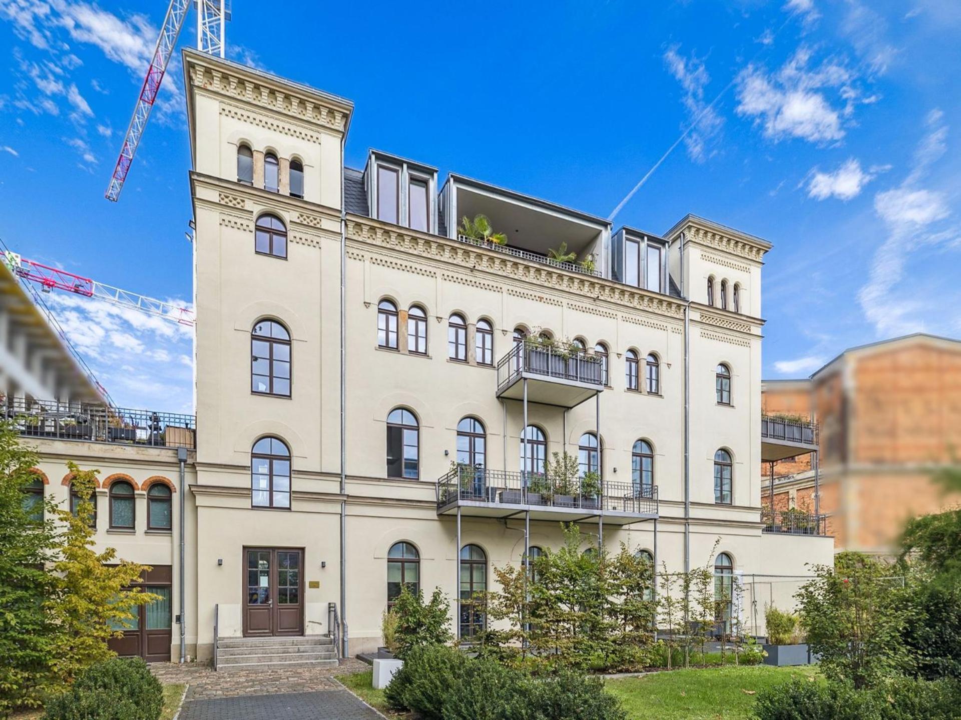Cityloft Gold - Zentrum / 105qm / Inkl. Parkplatz / Netflix Apartment Leipzig